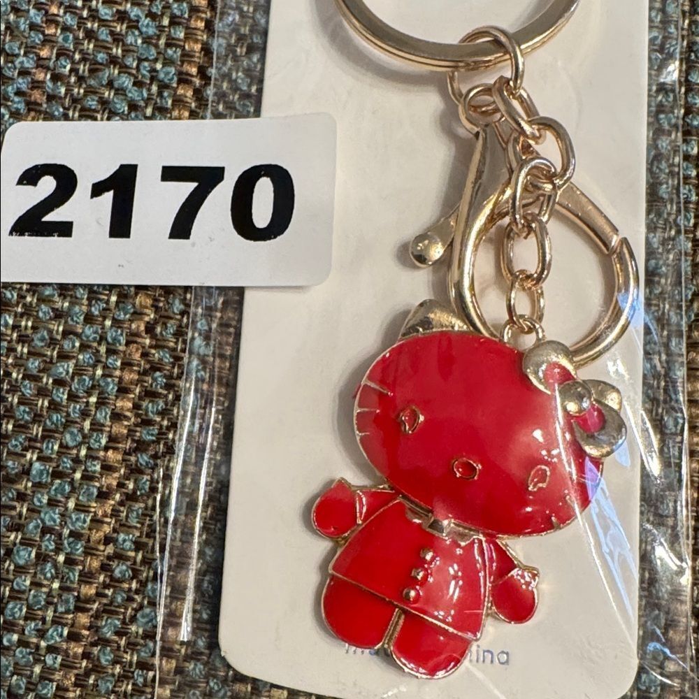 2170 Hello Kitty Key Ring & Bag Charm